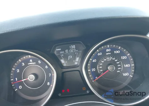 2012 Hyundai Elantra Gls z USA, uszkodzony, nr VIN 5NPDH4AE7CH088242